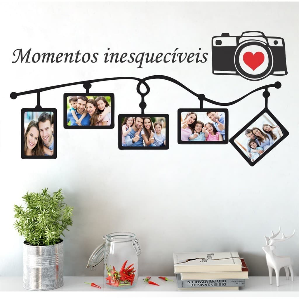 Adesivo Decorativo Momento Inesquecíveis Fotos