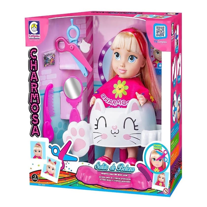 Boneca Charmosa Salao De Beleza