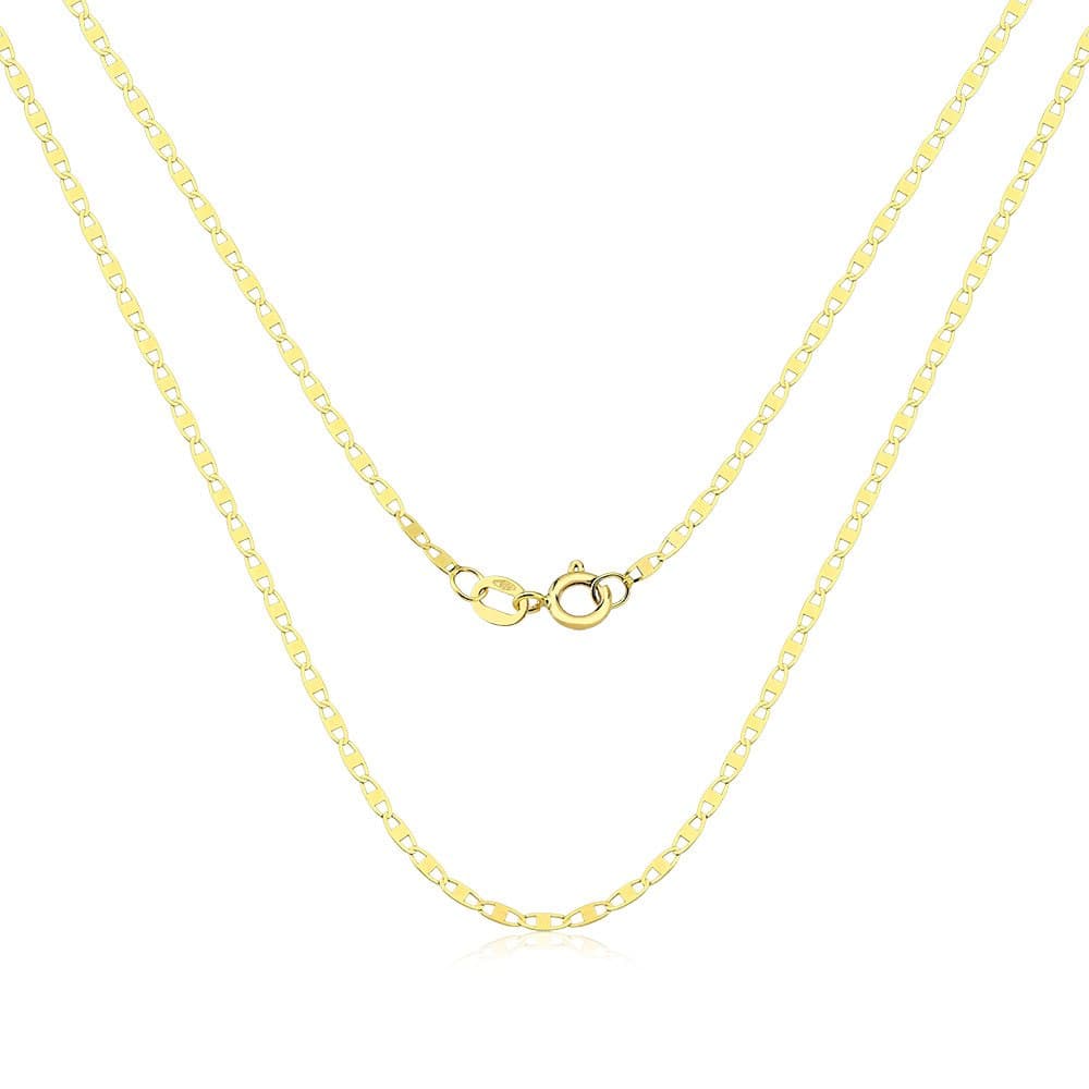 Corrente de ouro 18k piastrine 45cm Ouro 18k