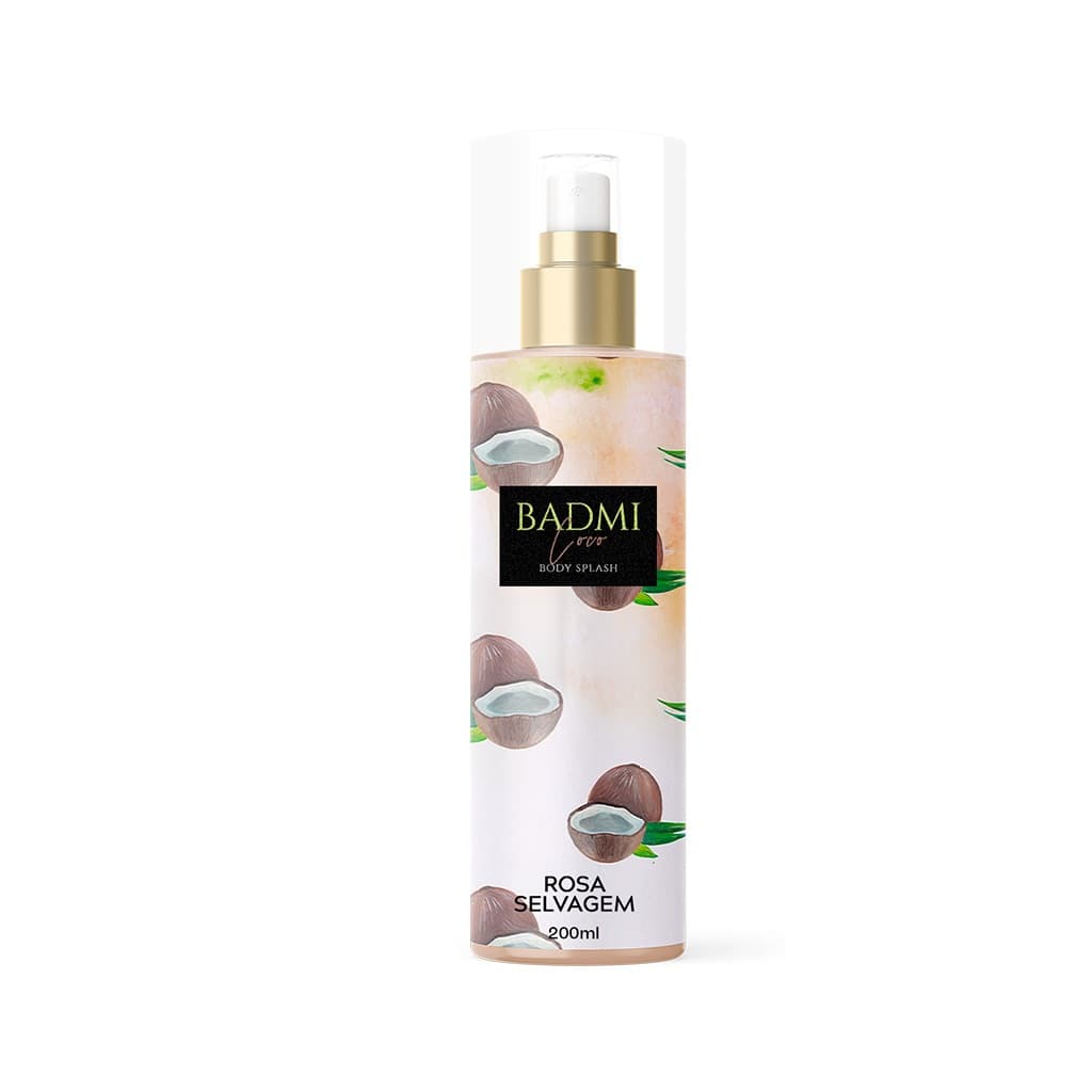Body Splash Coco Badmi - Rosa Selvagem collab MC Mirella