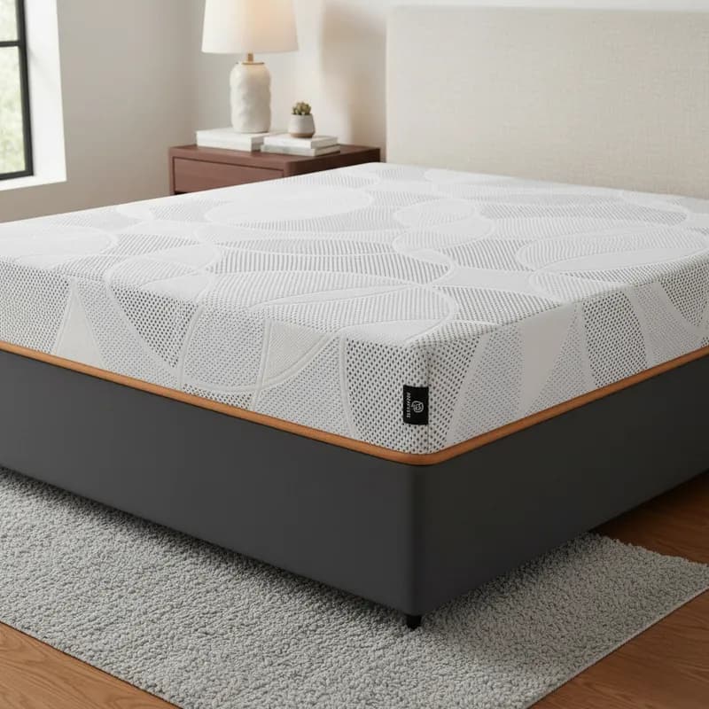 Cama Box com Colchão Ortopédico de Espuma D33 a Vácuo Sonno Full - Lucas Home - Casal