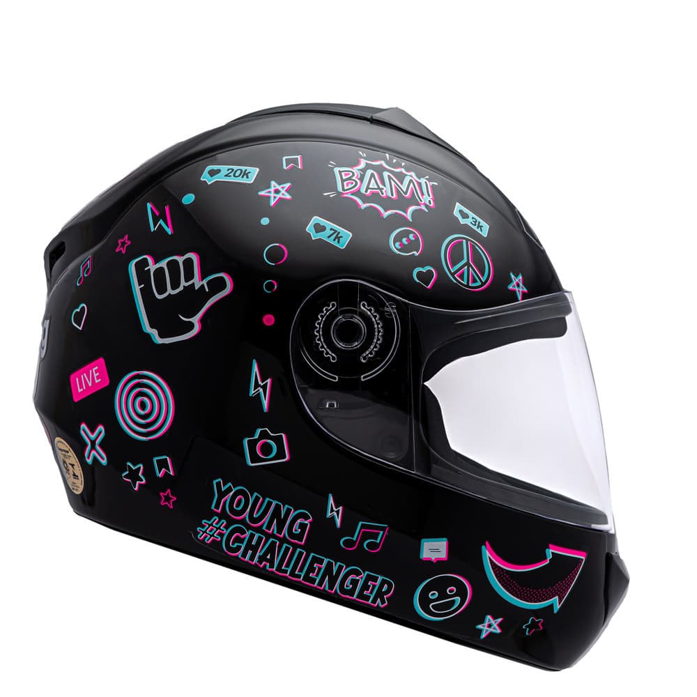 Capacete Fly Young HG Live