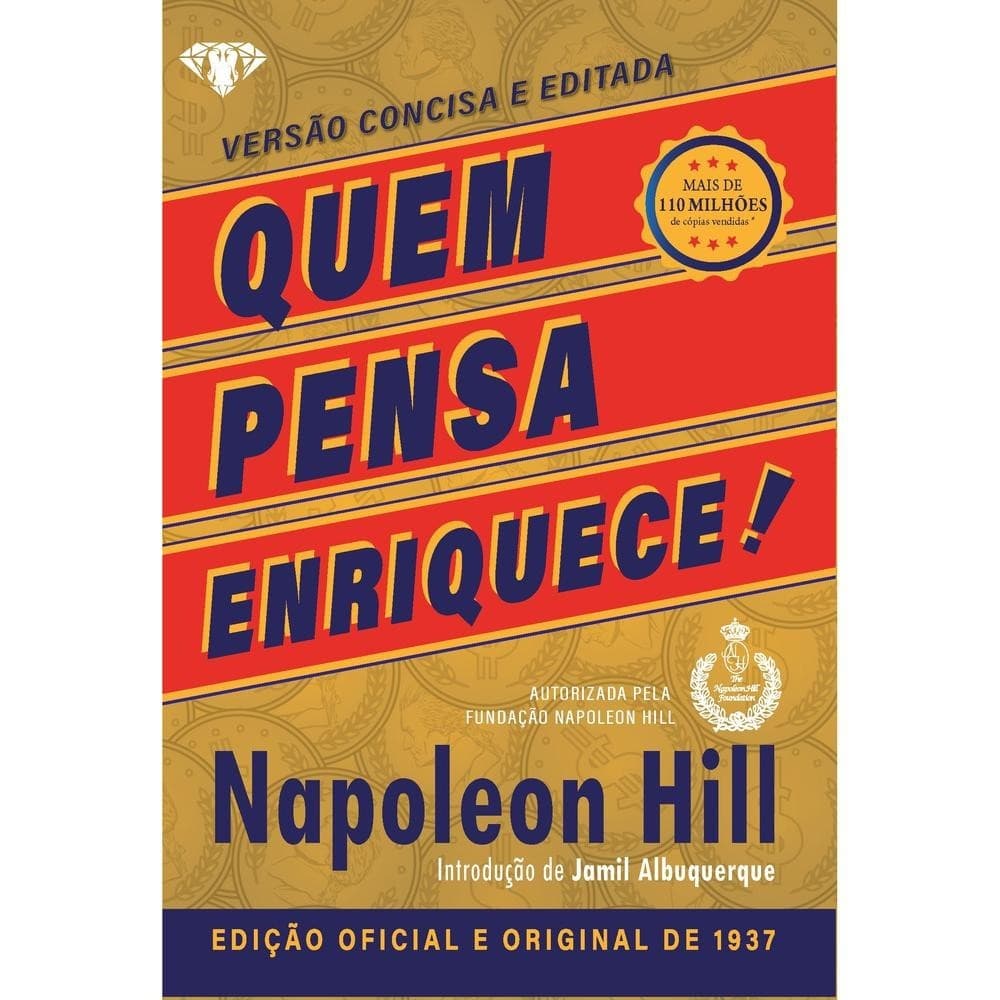 Quem pensa enriquece - LIVRO DE BOLSO