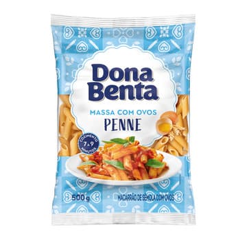 Macarrão Penne com Ovos Dona Benta